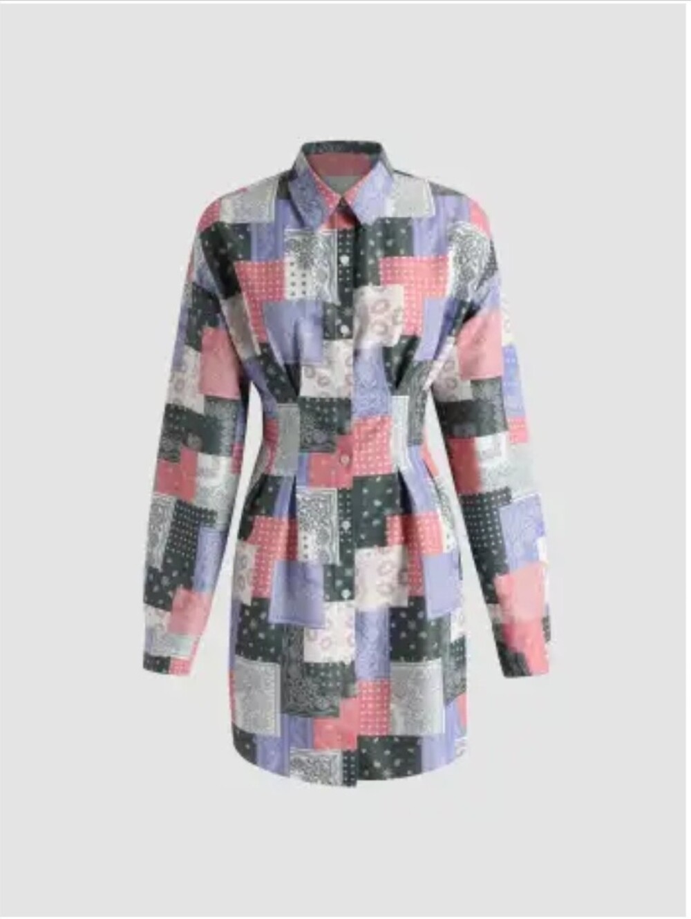 ☀️ 3/$15 - Cider Multicolor Patchwork Dress